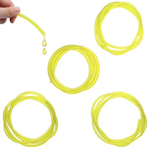 4-Teiliges Set Benzinschlauch,Kraftstoffschlauch,Benzinschlauch 2 Mm,2,5 Mm,3 Mm,öLschlauch,Dieselschlauch,Kraftstoffleitungsschlauch-ErsatzmaschinenzubehöR,FüR KettensäGenmäHer