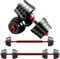 10/20/30/40KG Adjustable Weights Fitness Dumbbell Set for Men/Women,Arm Hand Weight Barbell for Bodybuilding Exercise Strength Training Home Gym Equipment ZANBEEL (40, Kilograms)