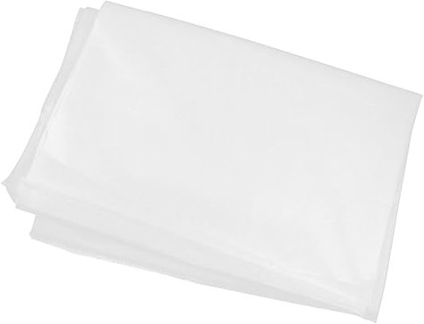 NUOBESTY Stickpapierunterlage Nähen Stickstabilisator Ungebunden Schmelzbare Einlage Aus Vliesstoff Schnittstelle Stickstoff Stickerei Stich Nähzubehör Für Stoffe Bügelfutter Weiß Polyester