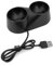 Charging Dock, USB Fast Dual Controller Charger Station Stand for PS4 VR Remote Controllers Black