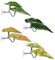 Uhngw Betta Hängematte für Aquarium, Betta Fischblatt Hängematte,Betta -Laichen - Dekorative Guppy Rasting -Bett für die Zucht, Set von 4 Fischtanklaichen