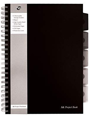Pukka Pad, Black Project Book A4