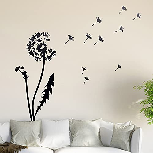 Pusteblume Set I Wandtattoo in 6 Größen - Wandaufkleber Wall Sticker - Dekoration, Küche, Wohnzimmer, Schlafzimmer, Badezimmer