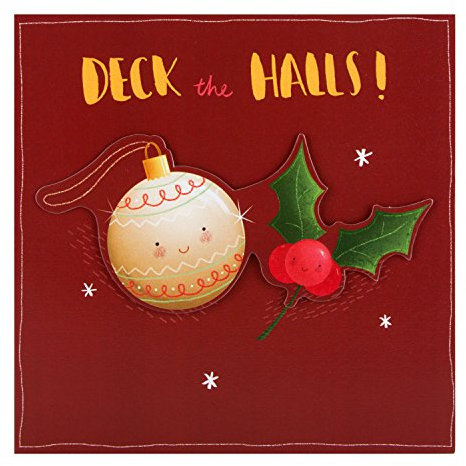 Hallmark WeihnachtskarteBeautiful Things, englischer Text - mittelgroß, Small Square