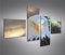 islandburner Bild Bilder auf Leinwand Adler Weisskopfseeadler USA Symbol 4L XXL Poster Leinwandbild Wandbild Dekoartikel Wohnzimmer Marke