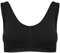ONLY Onpmartine Seamless Sports Bra Opus, Reggiseno Sportivo Donna, Nero (Black Detail Solid), M