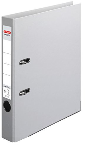 Herlitz Ordner Chromocolor, grau/10834794