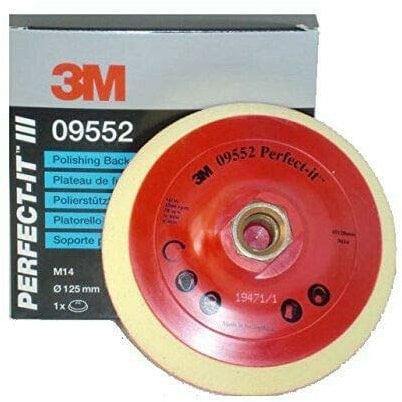 3M Perfect-IT III 09552 - Supporto per lucidatura, in Velcro, 125 mm, M14