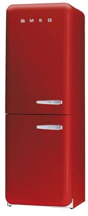 Smeg FAB32LRN1 Autonome 304L A++ Rouge réfrigérateur-congélateur - Réfrigérateurs-congélateurs (304 L, SN-T, 10 kg/24h, A++, Nouvelle zone compartiment, Rouge)