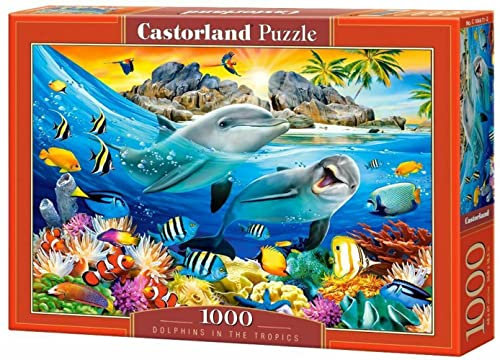 Castorland 1000 - Piece Puzzle Dolphins in The Tropics