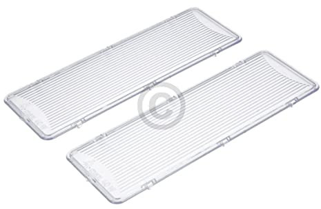 Lampenabdeckung kompatibel mit BOSCH 00264984 175x60mm für Dunstabzugshaube 2Stk
