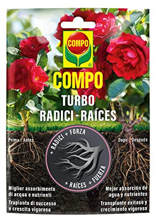 COMPO Turbo Raíces, Estimulador de raíces, Para todo tipo de plantas, 50 g