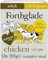 Forthglade Wet Dog Food (18 x 395g) Trays- Adult 1 year +, Chicken with Vegetables and Wholegrain Oats, Stomach Sensitive Wet Dog Food Trays, Complete Hypoallergenic Dog Food
