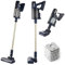 Beldray COMBO-9216 Airgo Cordless Vacuum Cleaner – Bagged Stick Vac, 2-in-1 Handheld, Hard Floor/Carpet, 45 Min Runtime, 20 Bags Included, Rechargeable, Brushless Motor, with Wall Mount/Crevice Tool