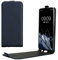 kwmobile Schutzhülle kompatibel mit Samsung Galaxy A51 - Hülle Handy - Flip Case Handyhülle Dunkelblau