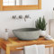 Snsowed Lavandino in Pietra di Fiume Ovale (37-46) x(29-36) cm,Lavandino,Lavandino Bagno,Lavandini Bagno,Articoli idraulici-146213