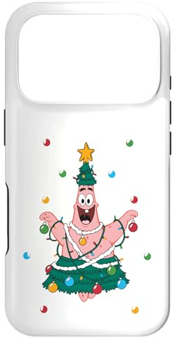 Hülle für iPhone 17 Pro Offizieller Spongebob Schwammkopf Christmas Patrick