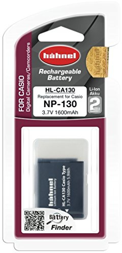 hähnel HL-CA130 Replacement Li-Ion Battery for Casio NP-130 - Black