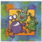 20 Servietten * MONSTER * für Kindergeburtstag // Kinder Geburtstag Party Karten Alien Glibber Napkin Papierservietten