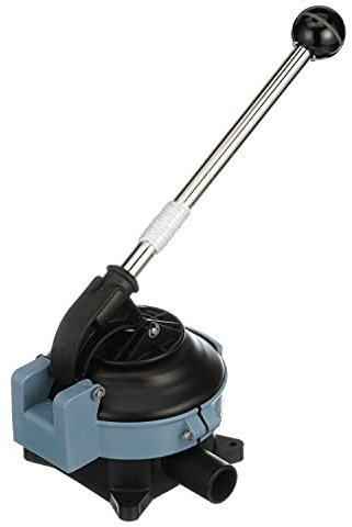 Whale BP4402 Gusher Titan Manual Bilge Pump, On-Deck, up to 28 GPM Flow Rate, 1 ½-Inch Hose Connections, for Boats Over 40 Feet, Black/Blue, One Size