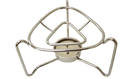 WORKING HOUSE (Menaje / Fondues - Grill) HORNILLO Soporte Base Metal Triangular con Vela para Mantener Calor