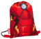 Boys Marvel Iron Man Drawstring Gym Bag Avengers Sports Swimming PE Kit Backpack