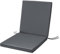 SOFTILLO Waterproof Low Back Chair Cushion With Ties 100x45x4cm | Indoors/Outdoors Patio Seat Pad Cushion For Garden Chairs, Loungers, Recliner, Relaxer | Water-Resistant Material |Graphite