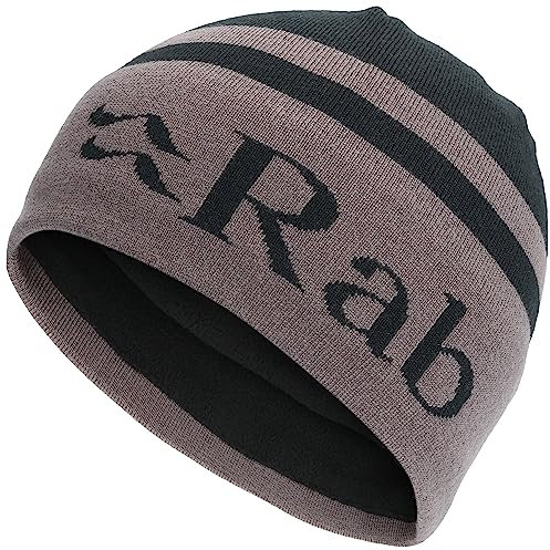 RAB Logo Band Mütze, Black-Graphene, one Size