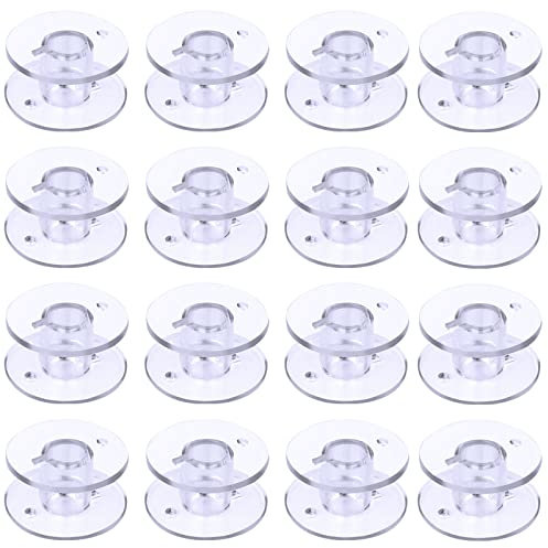 100 Stück Spulen, Spulen für Nähmaschine, Kunststoffspule, Nähspulen Klasse 15, Spulen für Singer Nähmaschinen-Spulen für Sin-ger/Bro-Ther