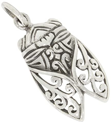 AFP Damen Anhänger Zikade Insekt 925 Sterling Silber AS-848