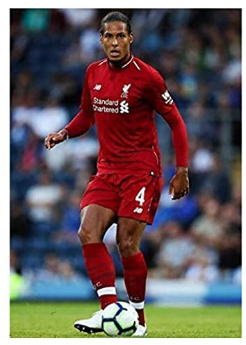 ALKOY Virgil Van Dijk Liverpool Fc Posters Wood Jigsaw Puzzle 1000 Pieces Adult Toys Decompression Game Ty58Nj