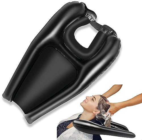 Wery Shop Lavatesta Portatile per Parrucchieri Professionale - Lavacapelli da Viaggio Pieghevole