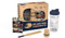 COOKUT - Coffret Miam Shaker, Tampon Huileur et Spatule Crêpe - Myrtille