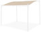 sweeek - Toile de Toit Beige pour tonnelle 3x2.5m Brestum - Toile de Rechange pergola. Toile de Remplacement