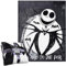 Disney The Nightmare Before Christmas Manta Polar Suave - Regalos Cómodos (Negro/Blanco)