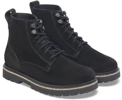 BIRKENSTOCK Highwood Lace Mid M Leve Black Schwarz Gr. 43