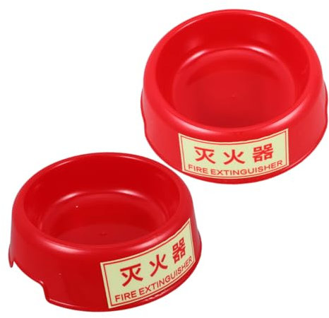 Gatuida 1kg Antincendio Fluorescente Per Estintori Base Robusta e Resistente Per Sicurezza Design e Per Visibilità Notturna Confezione