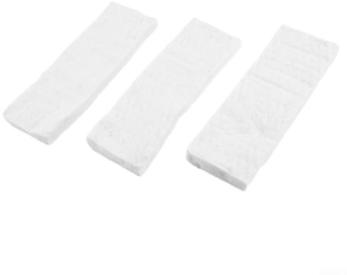 Schöne Flammen auf niedrigeren Ebenen, Keramikschwamm, Wolle, Baumwolle, Brandschutz (30 x 10 x 2,3 cm)