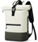 Reiseresa Rolltop Rucksack Damen Herren Wasserdicht Rucksack Große Laptop Rucksack Reiserucksack mit Multifunktionale Kletterschnalle für Reisen, Arbeit, Uni Schule (Grün)