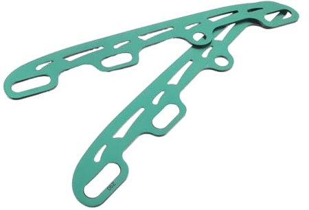 OHPHCALL Eishockey Schlittschuhe Ersatzset Aus Kompatibel Für Hockey Und Eiskunstlauf Mit Gezackter Vorderkante Für Stabilität Und Manövrierfähigkeit