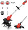 2-IN-1 Gartenfräse Kompatibel Mit Makita Akku 18V, Wohnmobil Elektisch, Bodenhacke & Rasentrimmer Set, Gartenfräse 980W, Bodenhacke Ackerfräse Kultivator, Elektro Hack, Motorhacken (ohne Akku)
