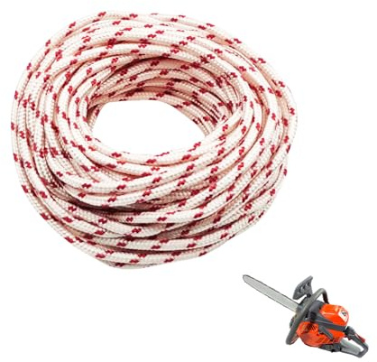 Starterseil Rasenmäher,10-Meter 3,0mm Zugseil für Leifheit Wäschespinne,Rasenmäher Seilzug,Ersatzteile Starterseil für Stihl Husqvarna Craftsman Kettensägen Trimmer,Rücklaufstarterseil Ersatzseil