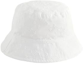 NEXT Mädchen Standard Fischerhut mit Stickerei aus 100% Baumwolle