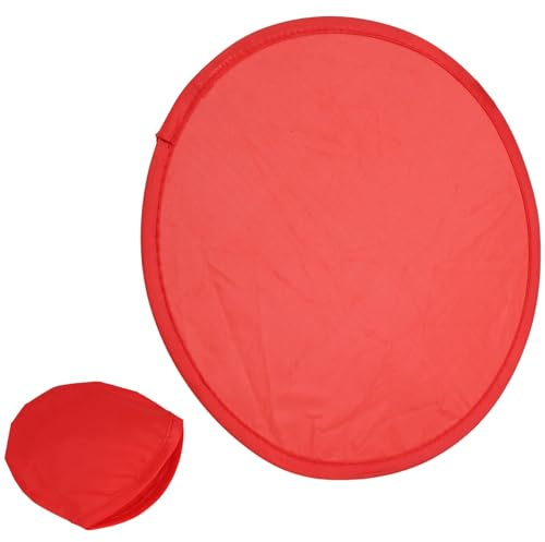 Fuhjythy Foldable Round Fan-Red