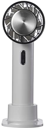 RV Air Conditioner, Mini Portable Mini Fan Handheld Wireless Cold Rechargeable Fan(Gray)