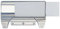 Leitz Vollsichtreiter /6116-00-03 60x33mm transparent Inh.50