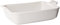 Le Creuset PG0700-2616 Heritage Plato rectangular de cerámica, 25,4 x 17,7 cm, color blanco