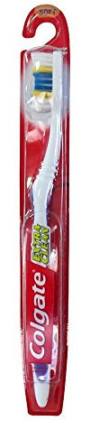 Colgate Extra saubere, weiche Zahnbürste für den gesamten Kopf, 6er-Pack (2 Stück) insgesamt 12 Zahnbürsten