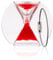 Paradox Sanduhr Soul 4 Minuten in 6 Farben (rot)