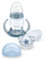 NUK Geschenkset Boy, limitierte Edition, Trinklernflasche und Schnuller in attraktiver Geschenkverpackung, 6-18 Monate, blau